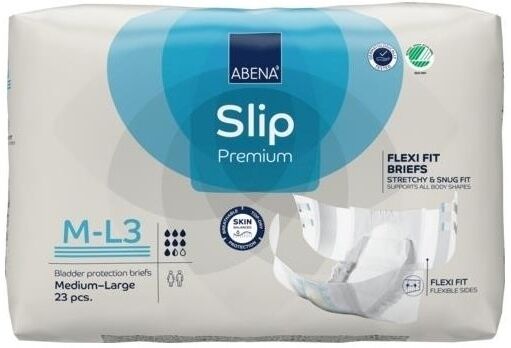 Abena Slip Flexi Fit 3 M/L - 8 paquets de 23 protections