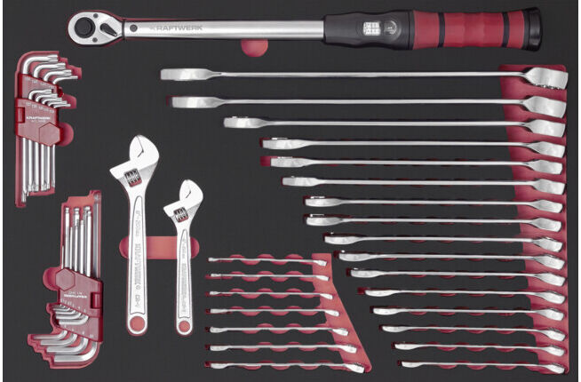 Kraftwerk Clés mixtes PRO LINE couple 60x40 45 pièces (105.502.033)