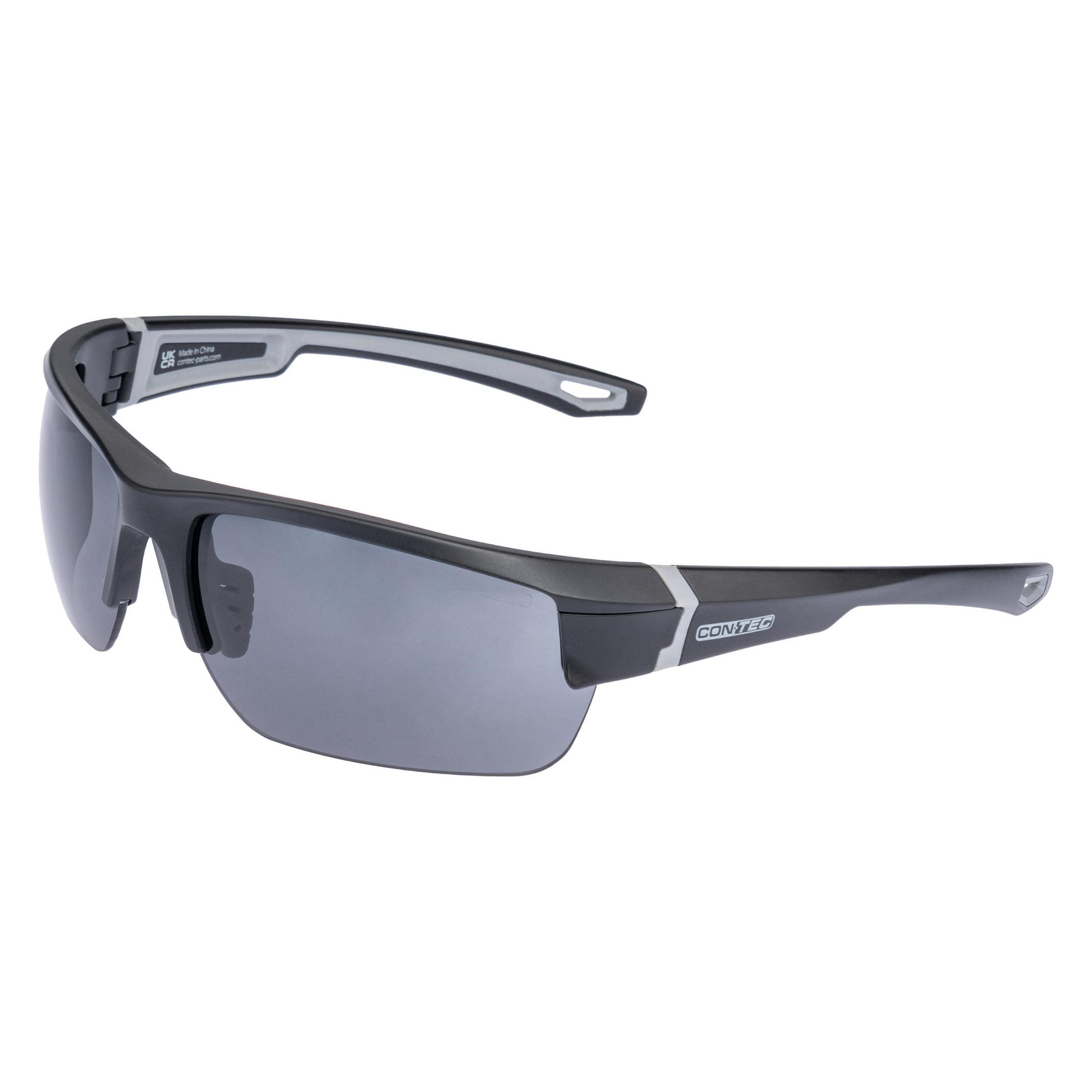 Contec Ct Sportbrille Glow (Anthracite, Black, Dunkelgrau, Klar, Orange) (T1709A SCHWARZ/GRAU)