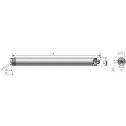 Somfy Funk Rohrmotor Oximo 40 1242281