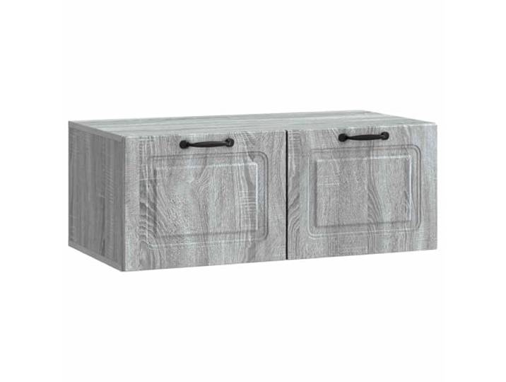 Makastle Hängender TV-Schrank Grau Sonoma 78,5x41x30 cm