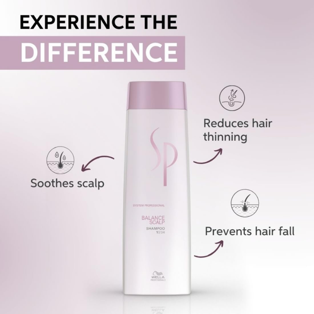 Wella SP Balance Scalp Shampoo for Sensitive Scalp 1000mL