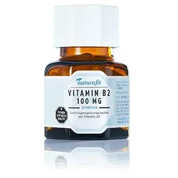 NATURAFIT Vitamin B2 100 mg Kapseln 30 St