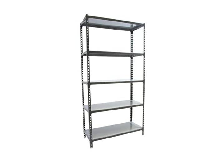 PROREGAL Schwerlastregal Big Metal Shark HxBxT 200x120x40cm Fachlast 200kg Anthrazit-Anthrazit Standregal Lagerregal