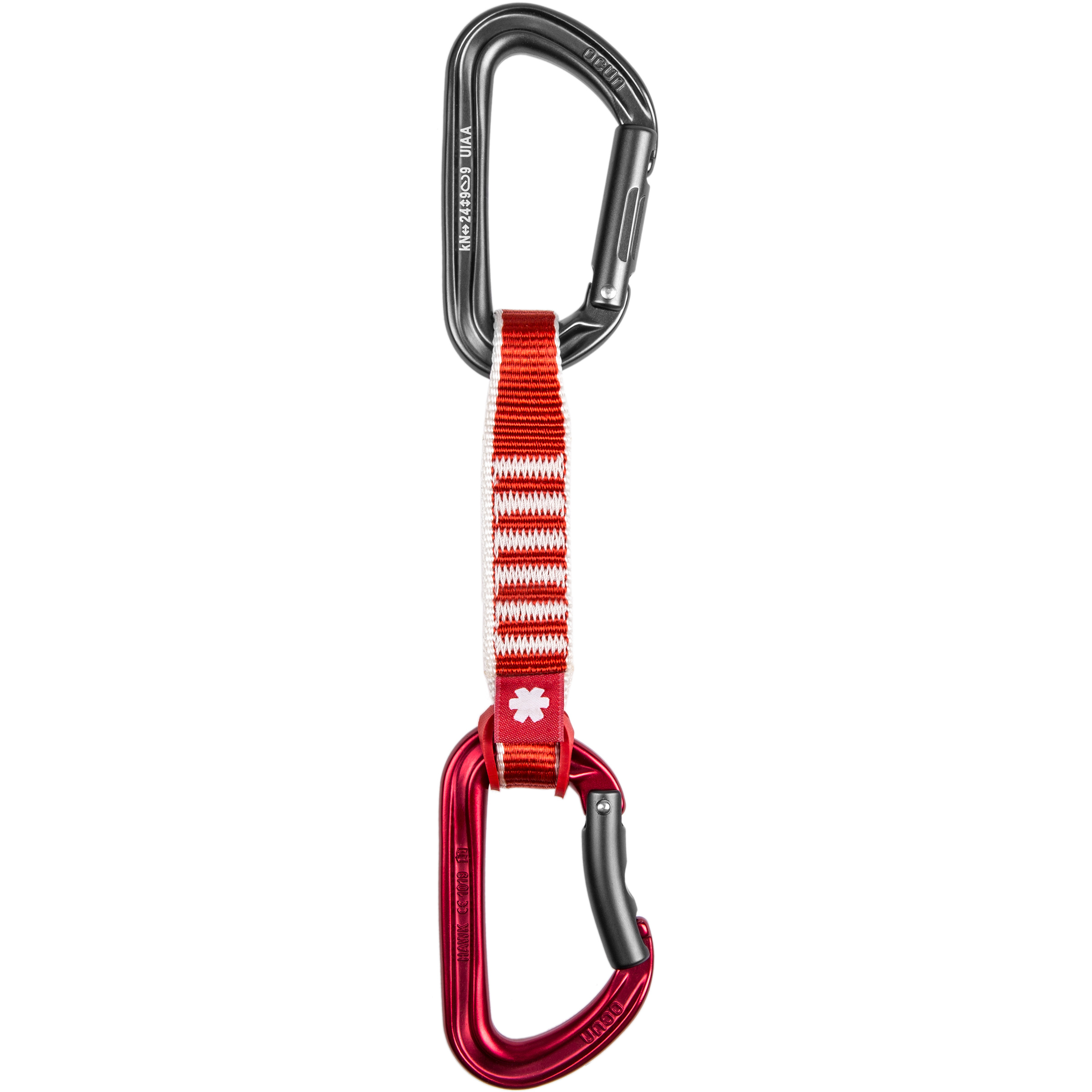 Ocun Hawk QD Zoom PA 6er Pack Expressset Express-Sets rot Größe 15/22cm Alpinklettern | Sportklettern