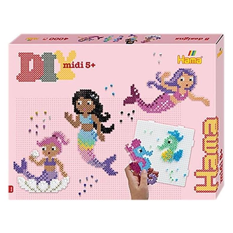 Hama - Midi Gift Box Mermaids, New 2025 - (383161) (383161)