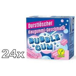 Durstlöscher Bubble Gum Erfrischungsgetränk 24x500ml