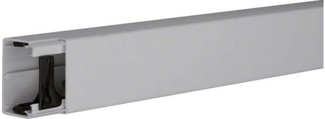Tehalit Leitungsführungskanal aus Kunststoff, Maße: B60xH40 mm, Farbe: grau, Typ: LF 400600 (LF4006007030)