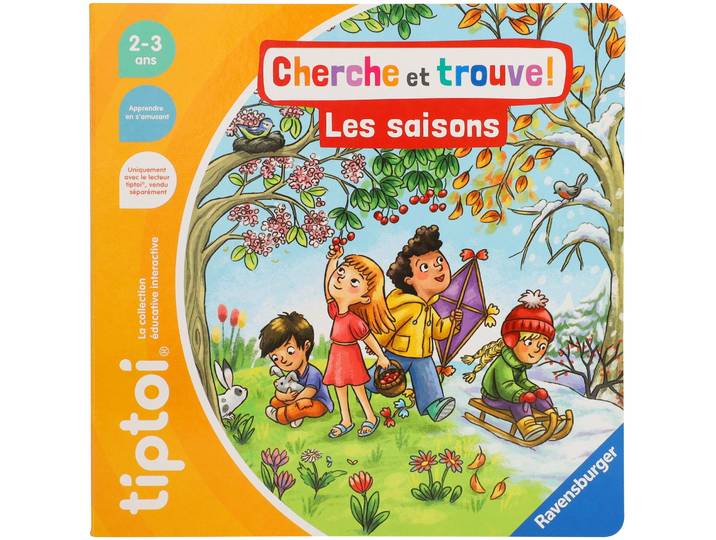 tiptoi® Cherche et Trouve Les saisons (Französisch) 2+ Jahre