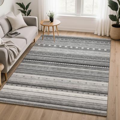 Addison Rugs Premium Washable Super Soft Stripe Sabin Mayfield Rug