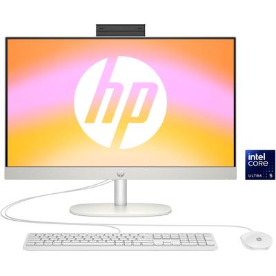 HP All-in-One PC "24-cr1201ng", weiß (shell weiß), Windows 11, 23,8 ″, 16 GB RAM 512 GB SSD, Desktop-PCs