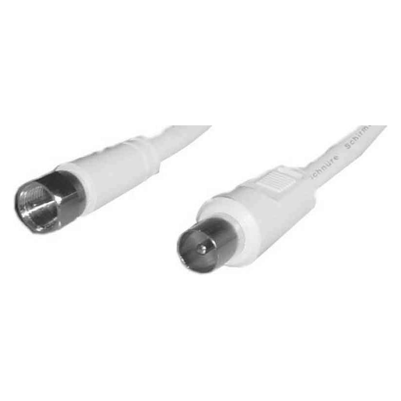 Televes FS-KS150 1.5m F IEC Weiss Koaxialkabel (90 dB) (FS-KS150)