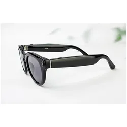 Colmi Round-framed V03 sunglasses, AR Brille, Schwarz