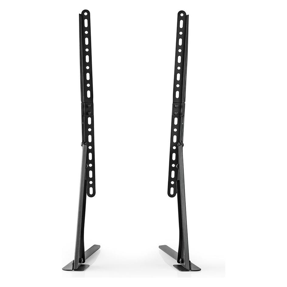 Nedis Fester TV-Ständer / 13-70 / maximal unterstützes Bildschirmgewicht: 50 kg / Einstellbare vore (50 kg, 13" - 70") (TVSM1050BK;5412810316182)