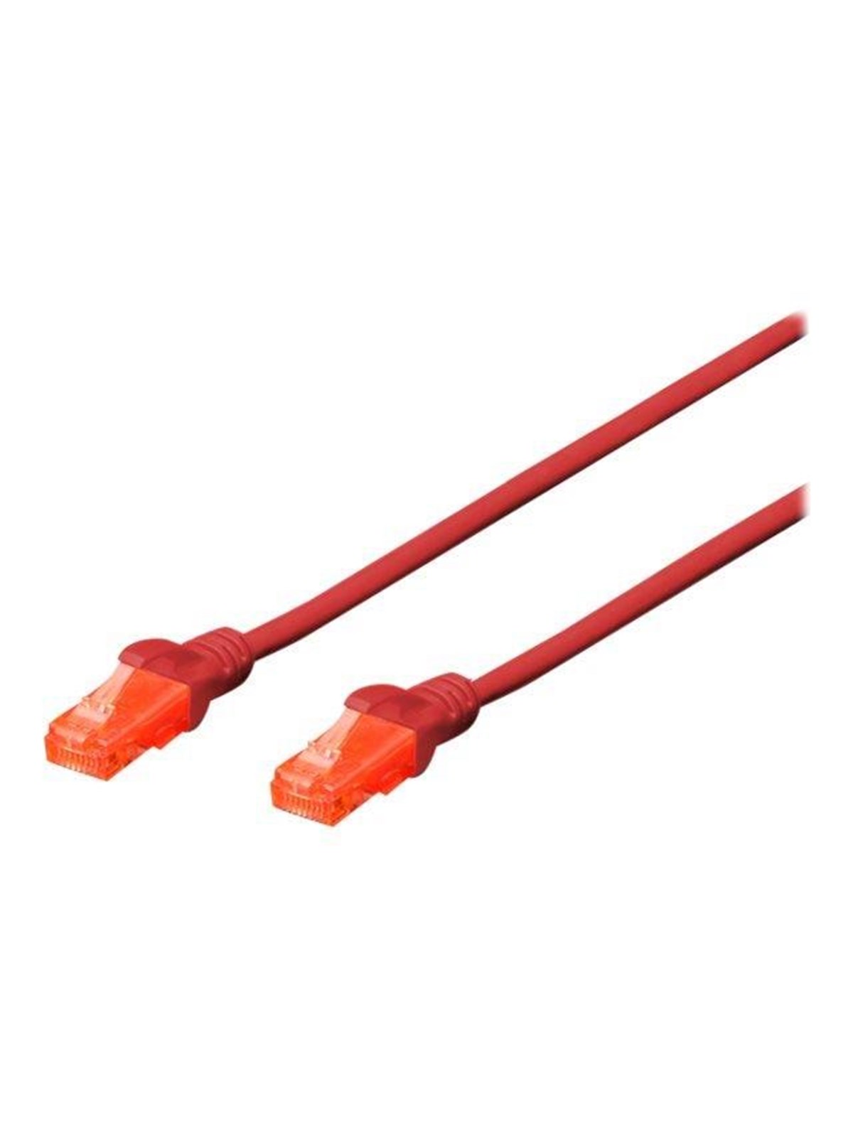 DIGITUS Professional patch cable - 10 m - red - Rot - 10m