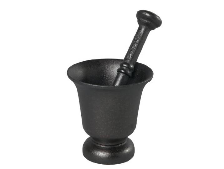 SKEPPSHULT - Mörser - Gusseisen - Gusseisenstössel Ã˜ 11 cm Höhe 11,5 cm