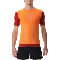 UYN Running PB42 Laufshirt Herren scarlet ibis/rhubarb S