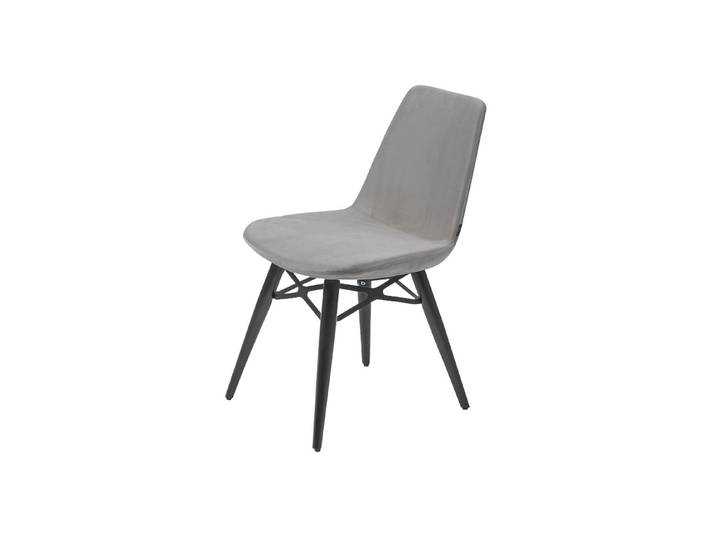 Xlmoebel Esszimmerstuhl Designer Stuhl in modernem grauem Design mit hochwertiger Verarbeitung, Hergestellt in Europa