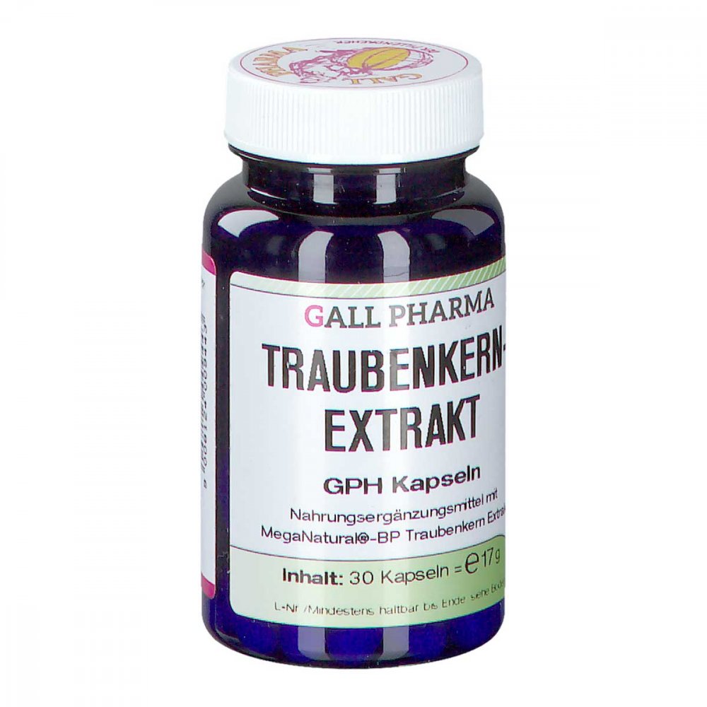 Hecht-Pharma GmbH Traubenkernextrakt Gph Kapseln 00896686