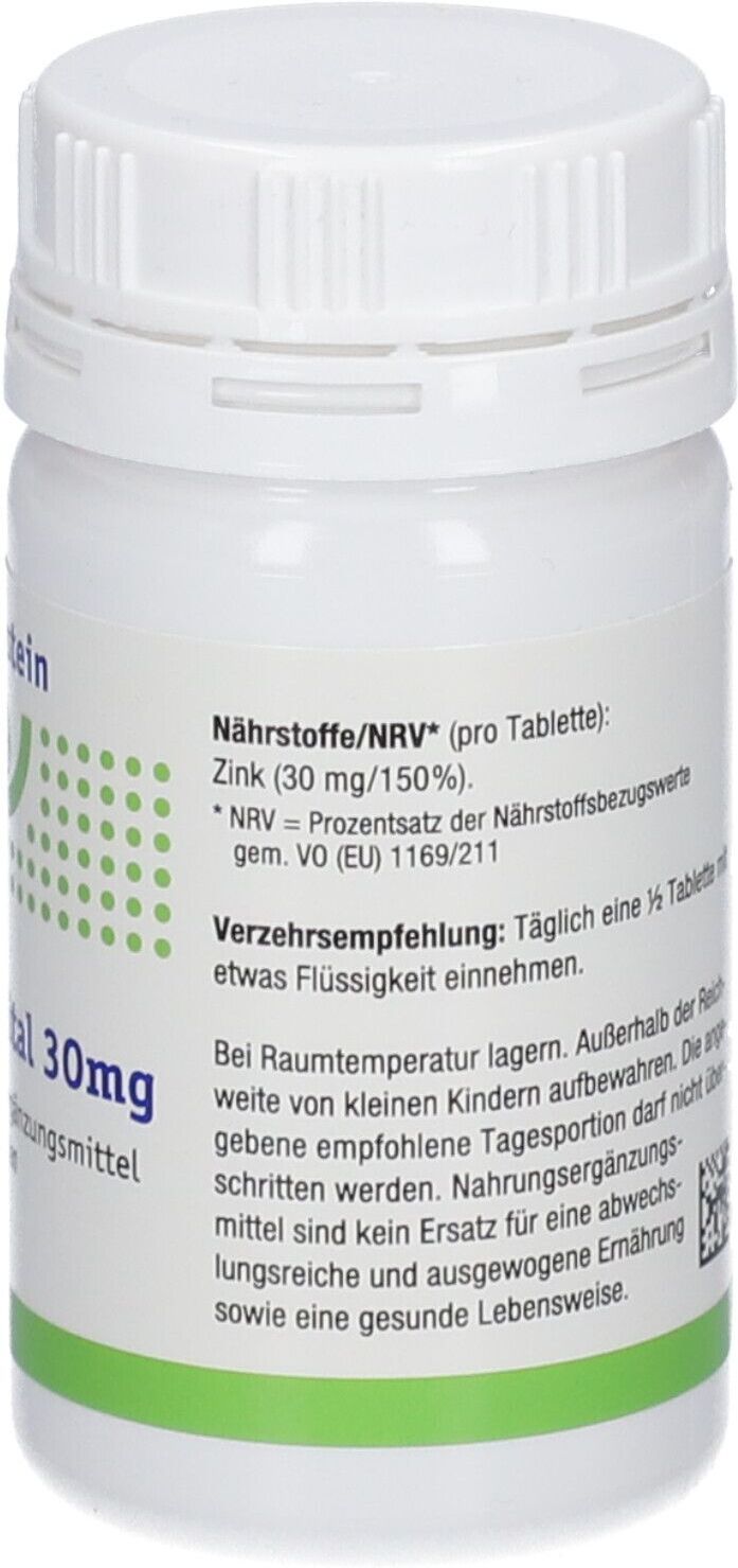Burgerstein Zinkvital 30 mg Tabletten 100 St 100 St Tabletten