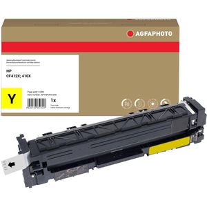 AgfaPhoto kompatibel für HP 410X, CF412X, 5000 Seiten, gelb,  Toner