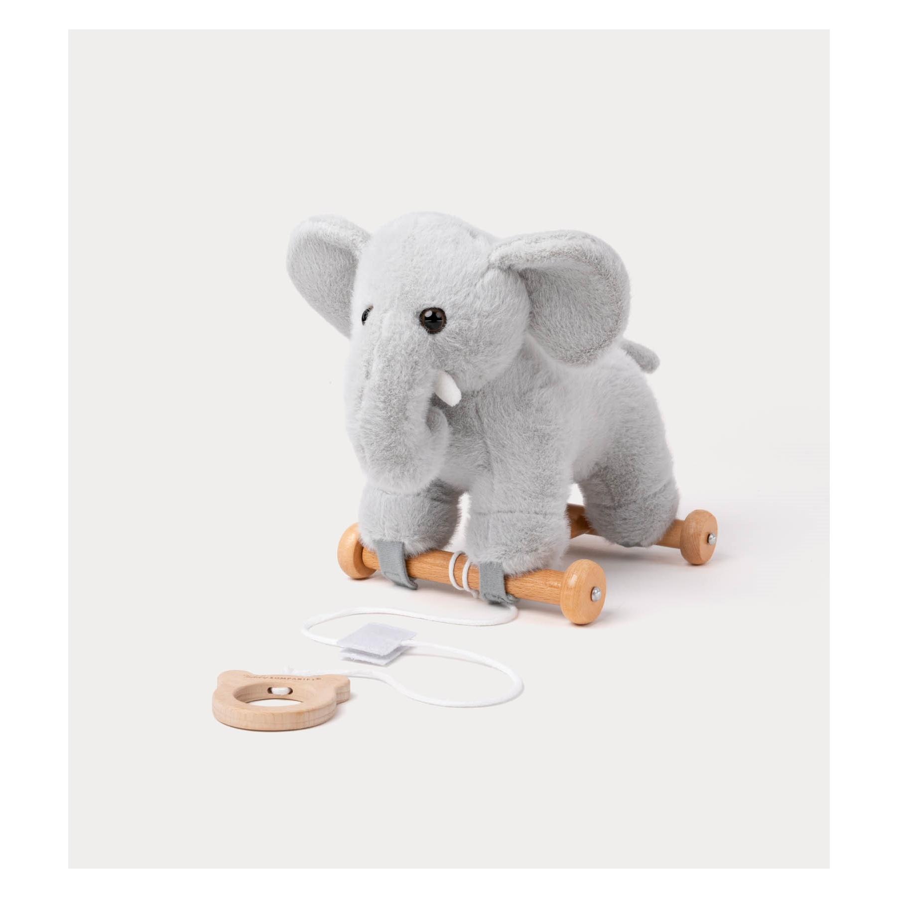 Teddykompaniet Nachzieh-Elefant 24 cm (TK4330)