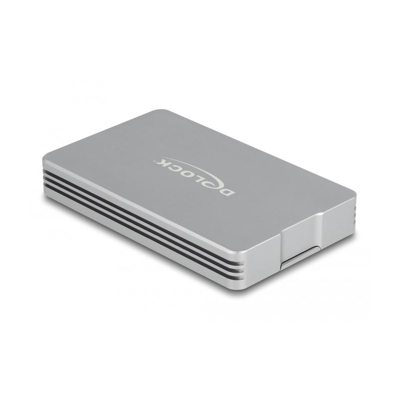 Delock USB4 40 Gbps Gehäuse für 1 x M.2 NVMe SSD - werkzeugfrei