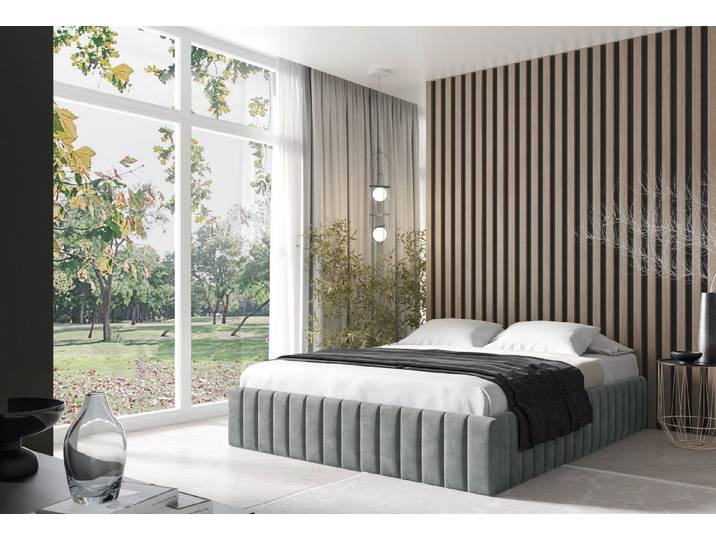 yourhouse24 Polsterbett Borneo Doppelbett Bettgestell Lattenrost
