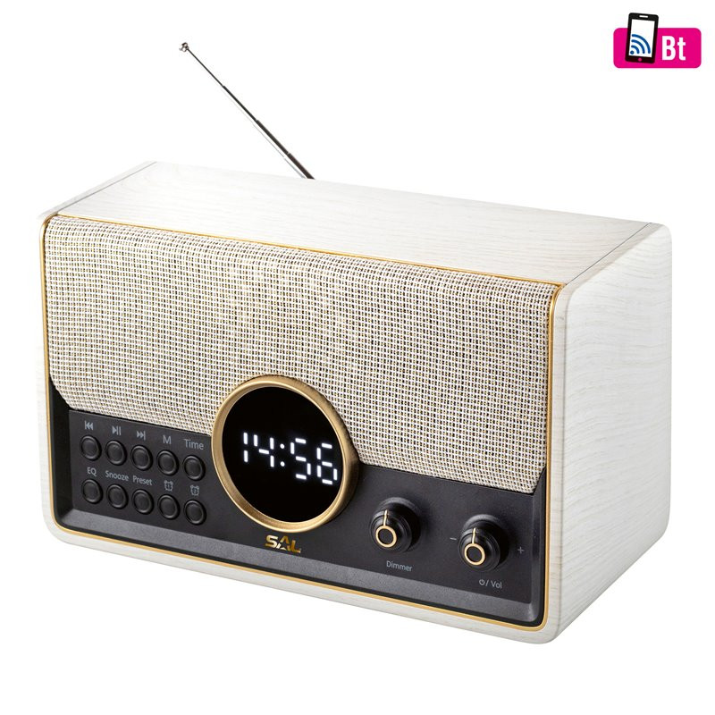 Sal Da Vinci Draagbare retro-stijl radio RRT5B
