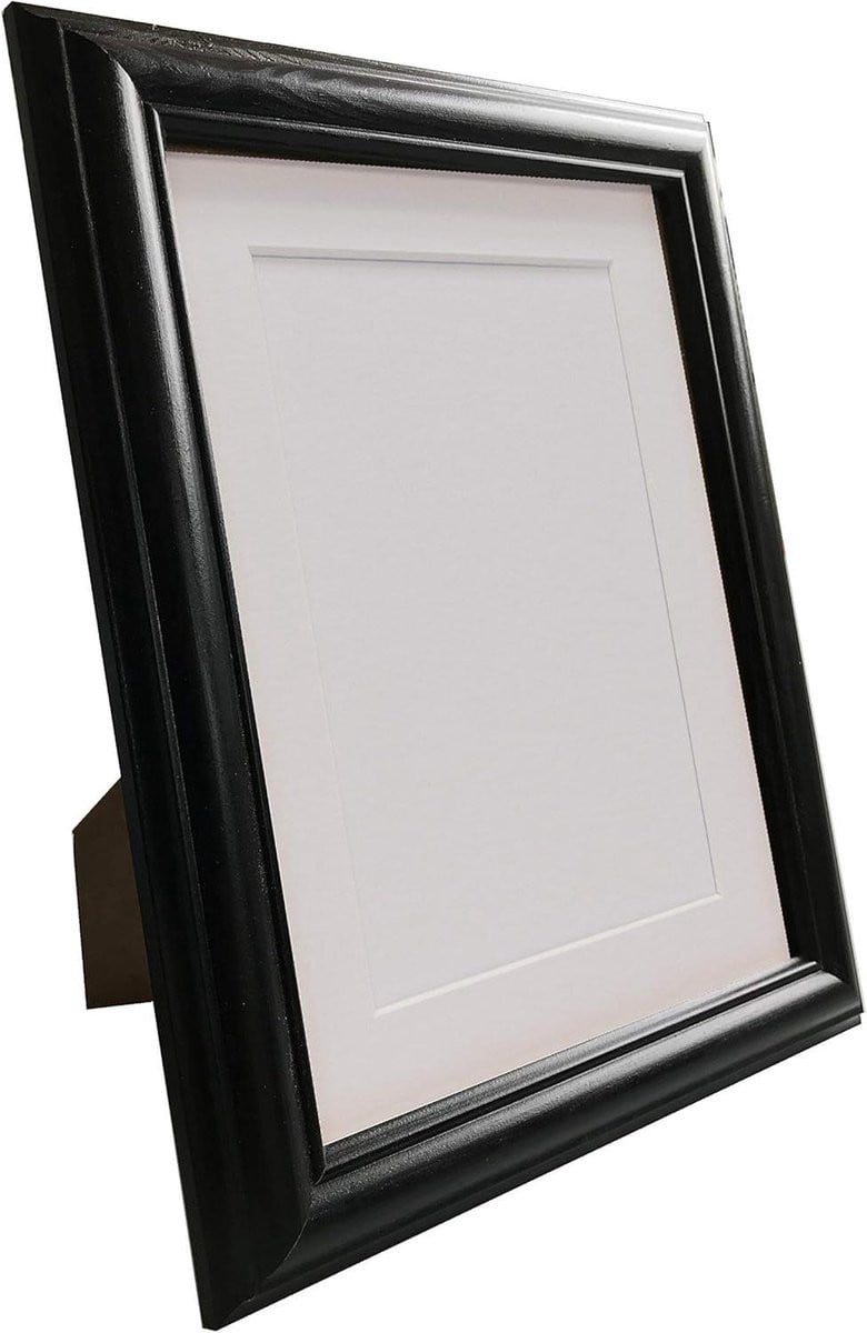 Zwarte Fotolijst met Passe-partout voor A4 Wanddecoratie