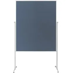 Magnetoplan Moderationswand »evolution plus« Filz 120/150 cm blau, 210 cm