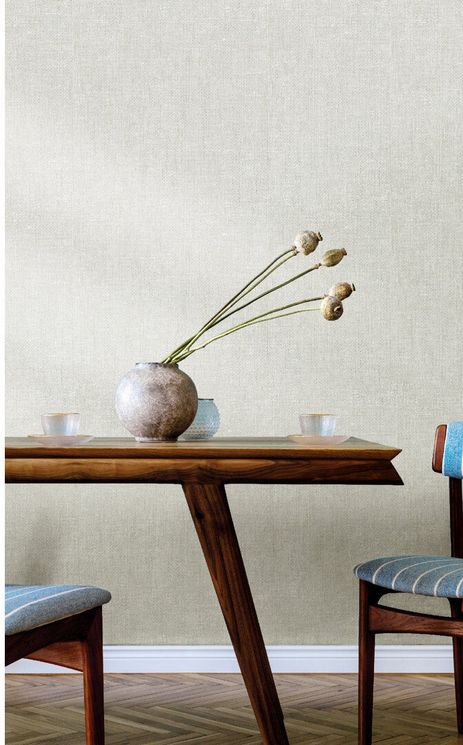 Galerie Home Italian Textures 4 Intreccio Congo Wallpaper Silver 1,005cm L