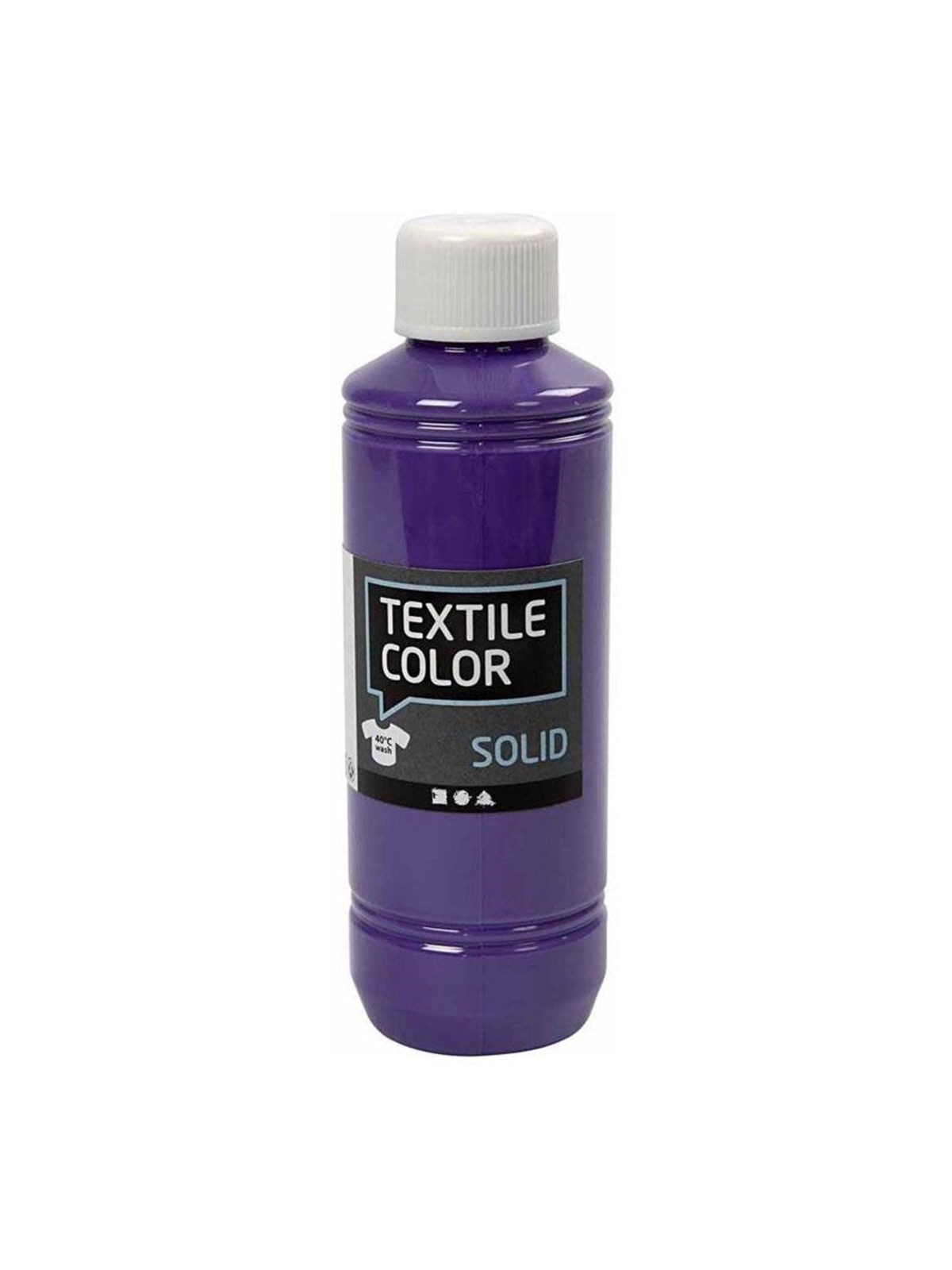 Creativ Company Textile Color Opaque Textile Paint - Purple 250ml