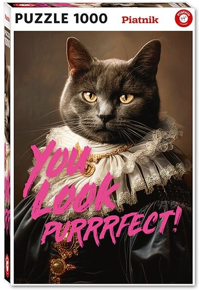 Puzzle 1000 pcs You Look Purrrfect! - Piatnik