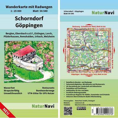 Schorndorf - Göppingen, Sonstige von , Naturnavi, 978-3-96099-037-6