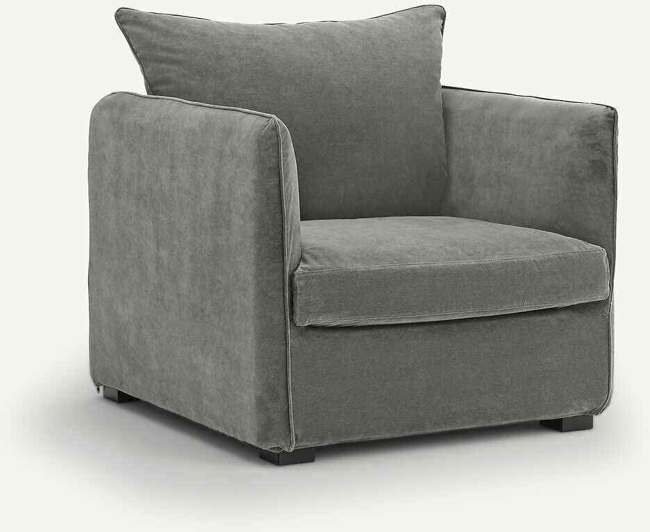 AM.PM Fauteuil velours stonewashed, Neo Chiquito