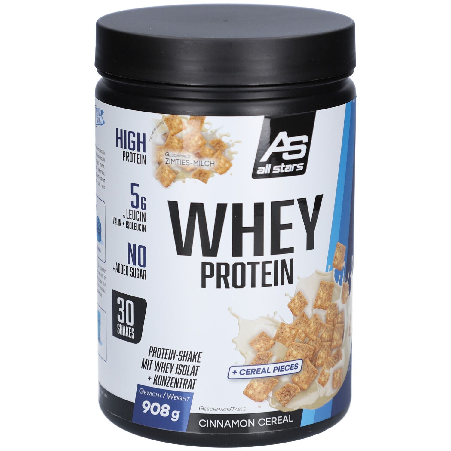 Whey Protein Cinnamon Cereal 908g Dose 908 g PUE new