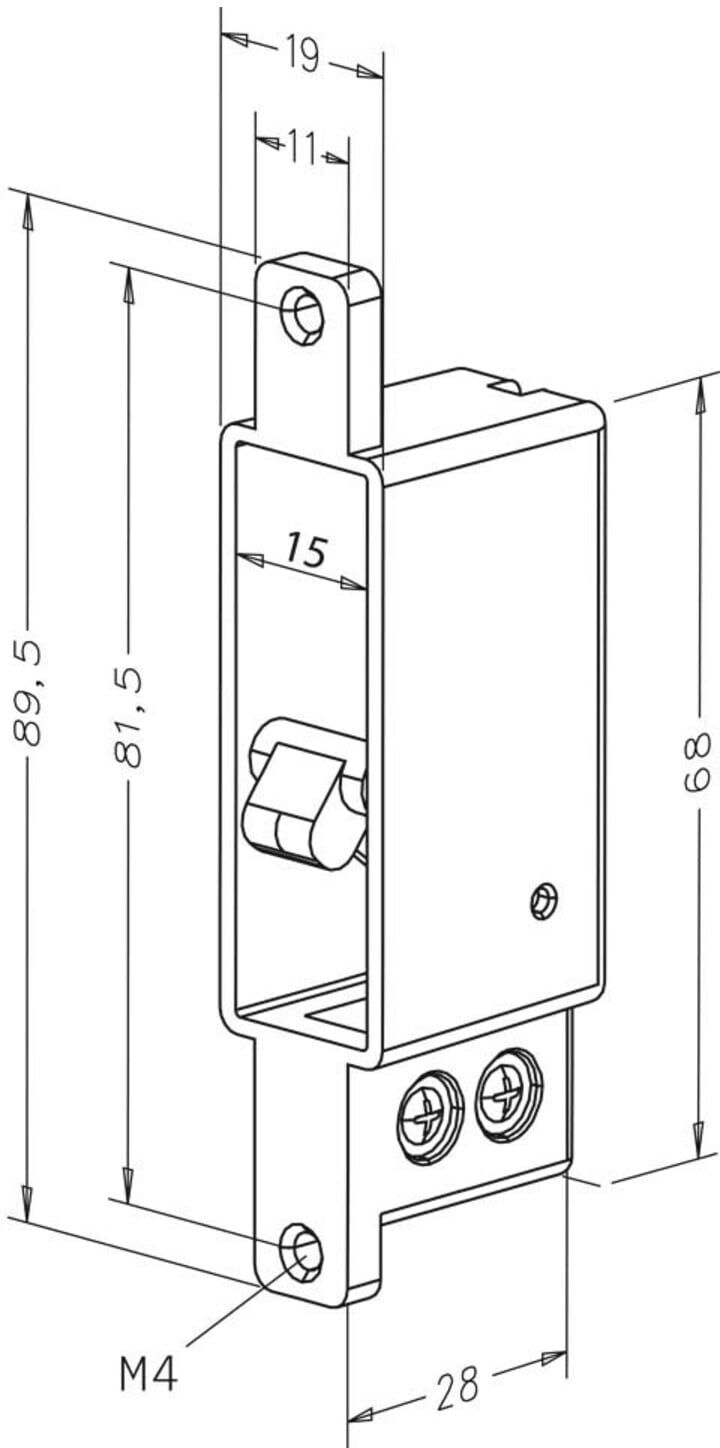 Assa Abloy effeff Riegelschaltkontakt 875-10-------00 (1208640)