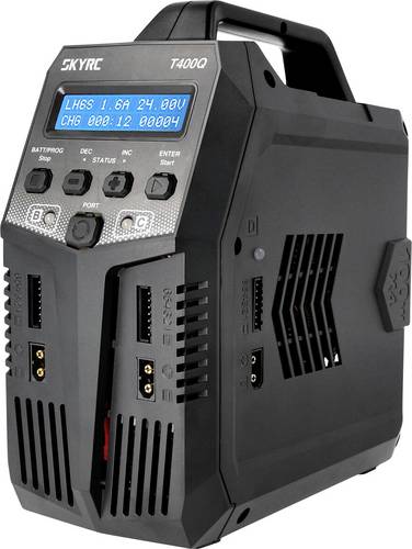 SKYRC T400Q AC/DC Modellbau-Ladegerät 12A Blei, LiFePO, LiHV, LiIon, LiPo, NiCd, NiMH