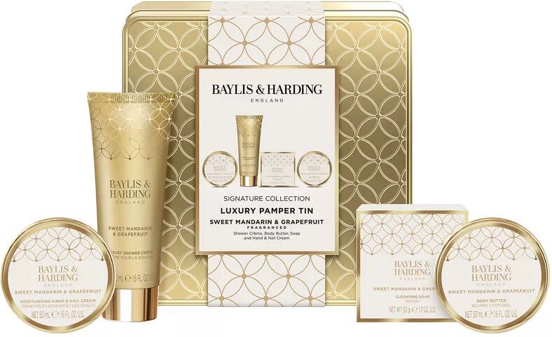 BAYLIS & HARDING - Sweet Mandarin & Grapefruit Tin Geschenkset, Set