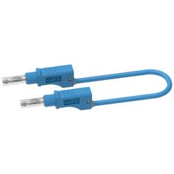 Electro PJP 2217/600V-CD1-50Bl Messleitung Bananenstecker Bananenstecker 0.50 m Blau 1 St.