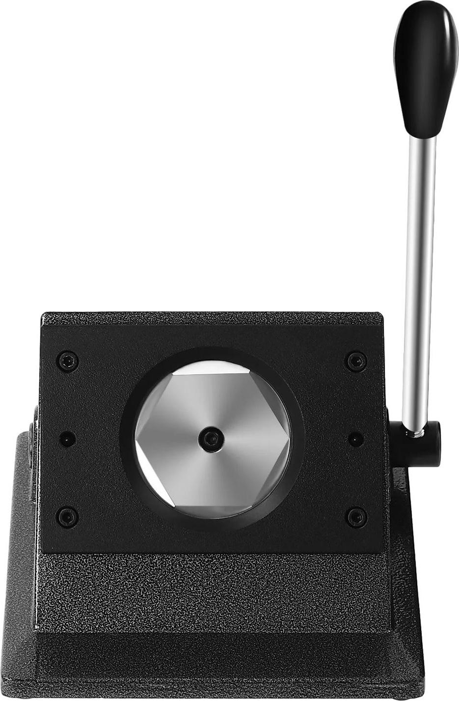 Selius Badge Maker Ronde Knop - Zwart - 58 mm Diameter - Roestvrij Staal