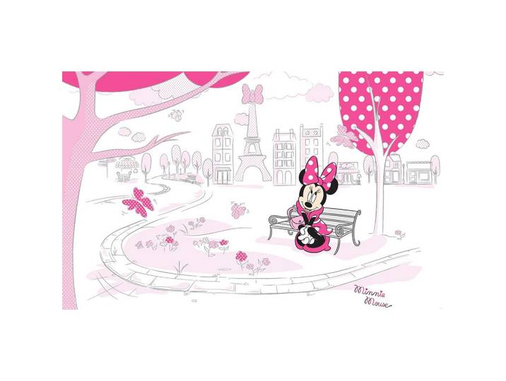 VLIESTAPETE MINNIE IN PARIS