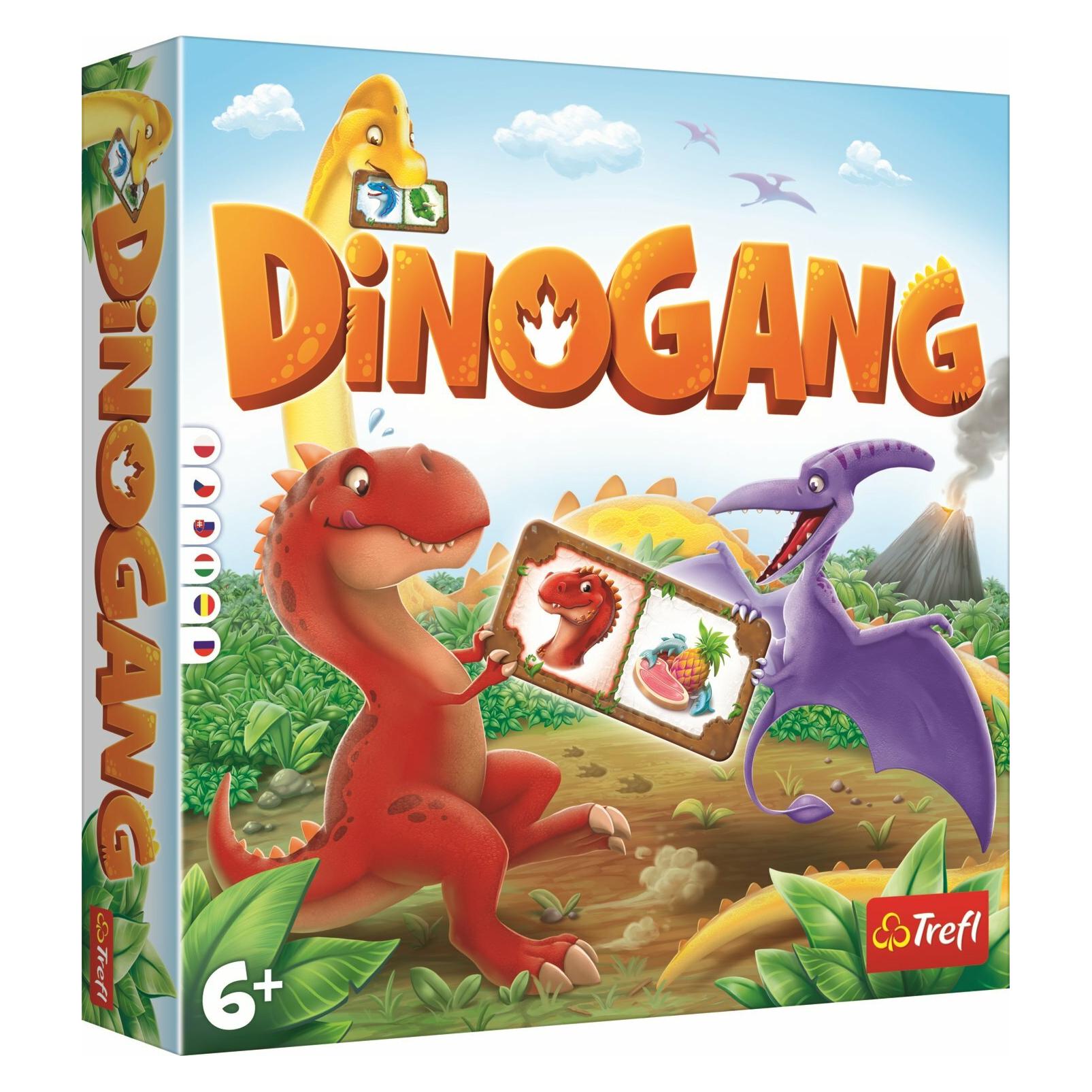 Trefl Gra Dinozaury Dino gang (2 - 5 Spieler) (02080)