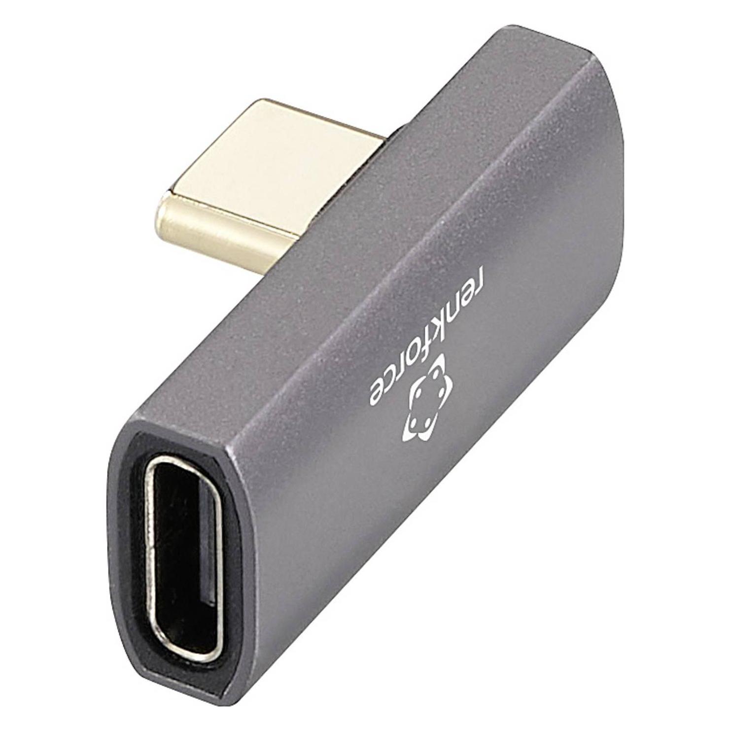Renkforce USB4, USB-C Adapter (1x USB-C Stecker - 1x USB-C Buchse) RF-377867 (USB-C, USB-C) (RF-3778672)