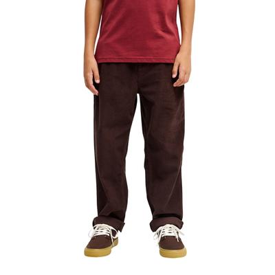 Outdoorhose QUIKSILVER "Taxer Cord", Kinder, Gr. 12, Normalgrößen, braun (java), Obermaterial: 100% Baumwolle., Hosen Outdoorhose