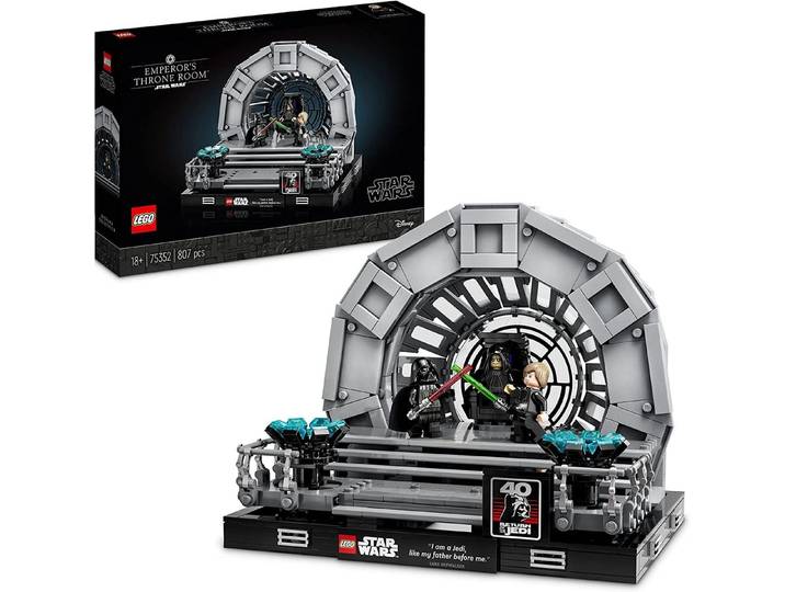 LEGO® Star Wars Thronsaal des Imperator Diorama (75352) Konstruktions-Spielset, (807 St)