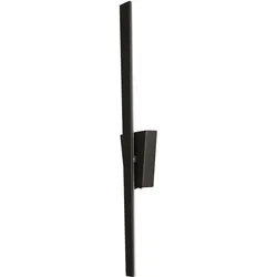 Näve LED Wandleuchte "TREVOR" H: 62cm schwarz