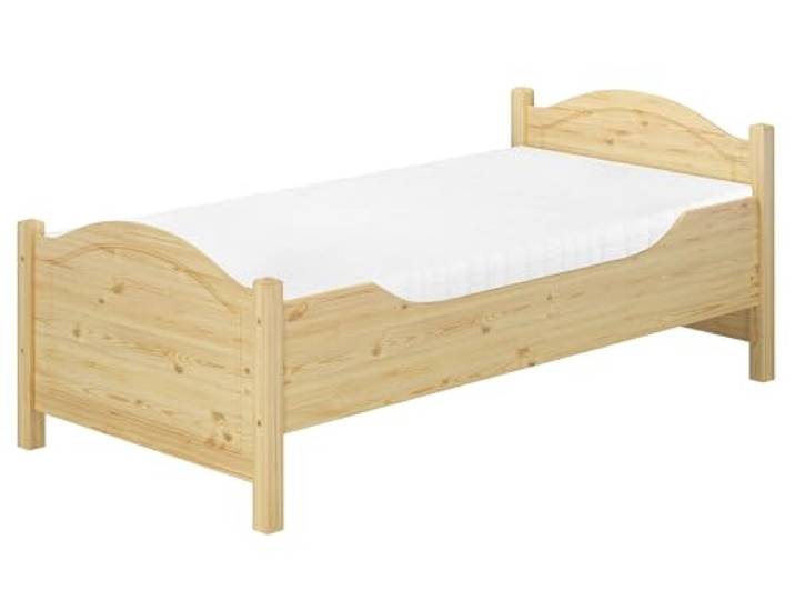 Erst-Holz®Seniorenbett extra hoch Federholzrahmen Matratze 90x200 Einzelbett Gästebett 60.40-09 M FS