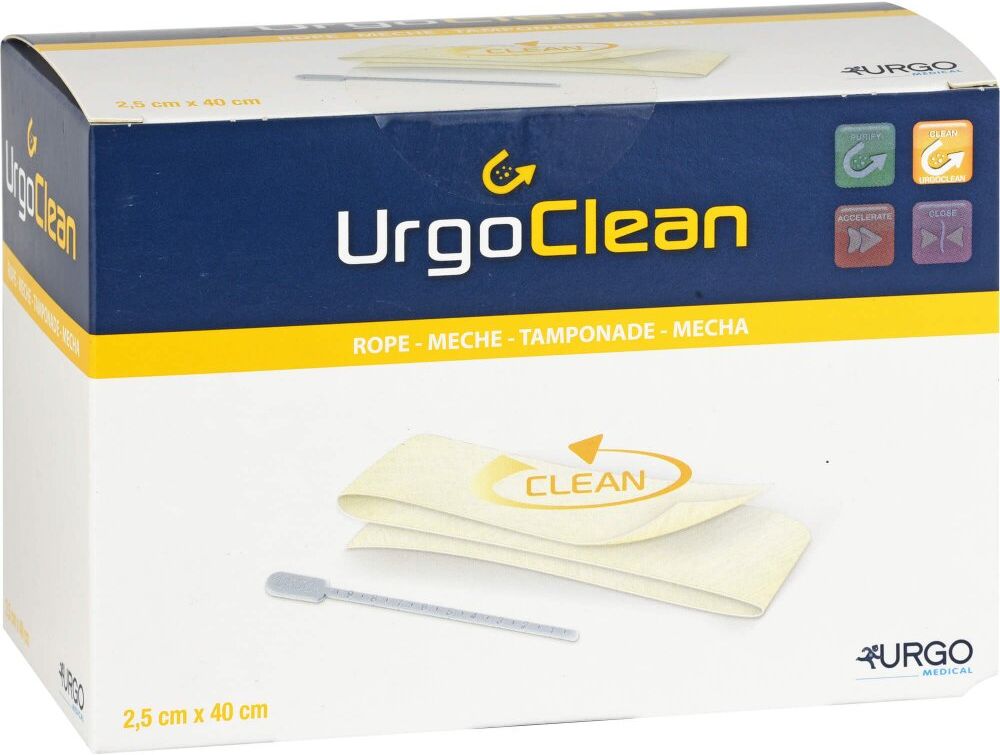 Urgoclean Tamponade 2,5x40 cm 5stk
